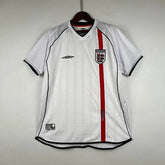 England 2002 Home Football kit - Footyb